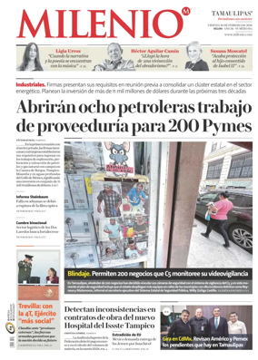 Cover of Milenio Tamaulipas