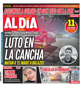 Cover of Periodico Al Dia (Celaya)