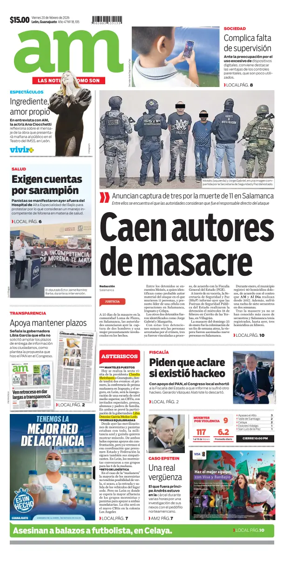 Cover of Periodico AM (Leon)