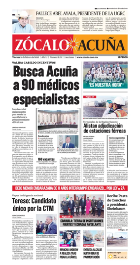 Cover of Zocalo Acuna