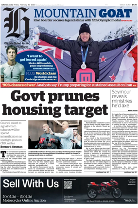 Cover of The New Zealand Herald