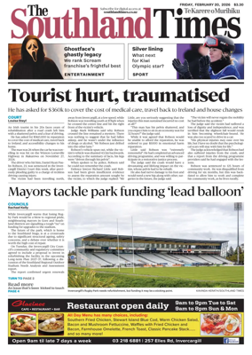 Cover of The Southland Times