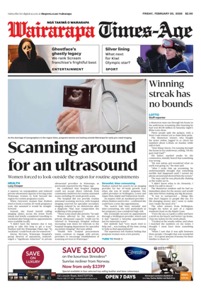 Cover of Wairarapa Times-Age (NZ)