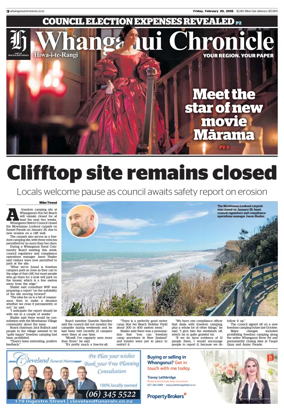 Cover of Whanganui Chronicle