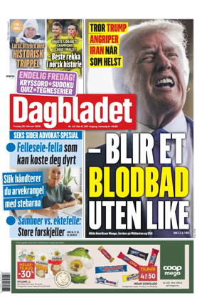Cover of Dagbladet