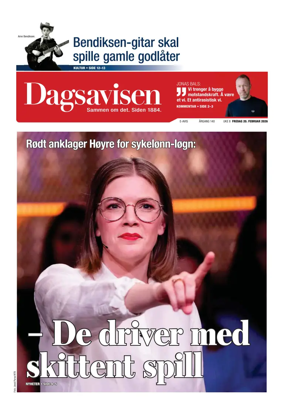 Cover of Dagsavisen