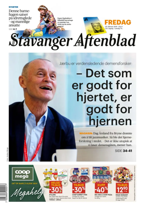 Cover of Stavanger Aftenblad