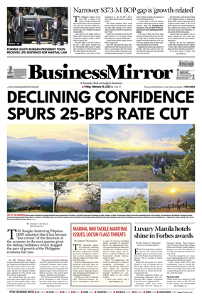 Cover of BusinessMirror