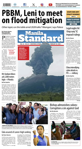 Cover of Manila Standard