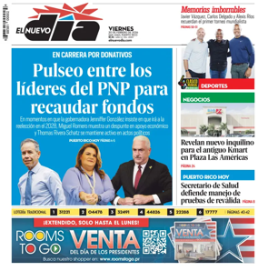 Cover of El Nuevo Dia