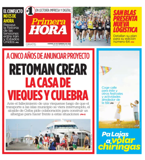 Cover of Primera Hora