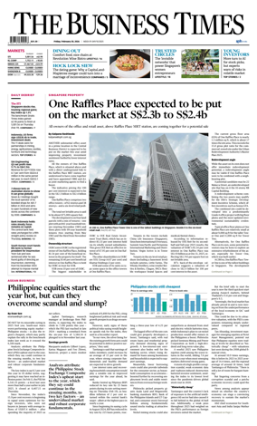 Cover of The Business Times