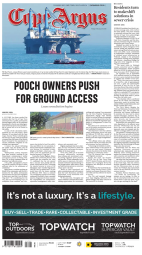 Cover of Cape Argus (PM Edition)