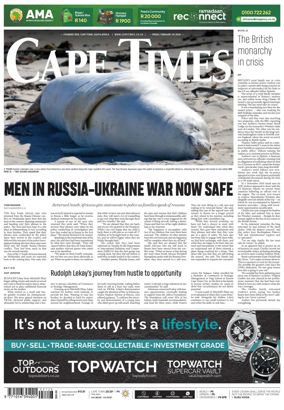 Cover of Cape Times
