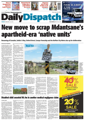 Cover of Daily Dispatch