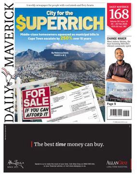 Cover of Daily Maverick