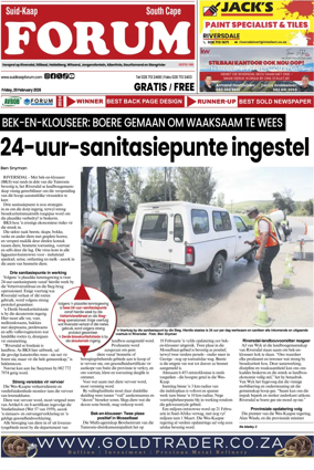 Cover of Suid-Kaap FORUM