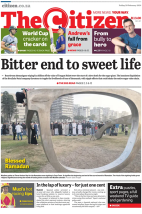 Cover of The Citizen (Gauteng)