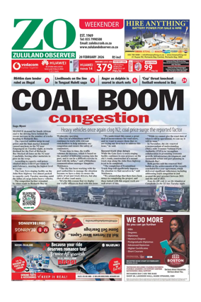 Cover of Zululand Observer - Weekender