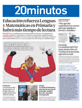 Cover of 20 Minutos Valencia