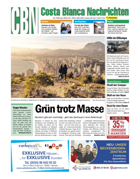 Cover of Costa Blanca Nachrichten