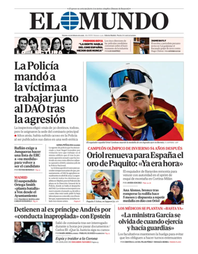 Cover of El Mundo Madrid