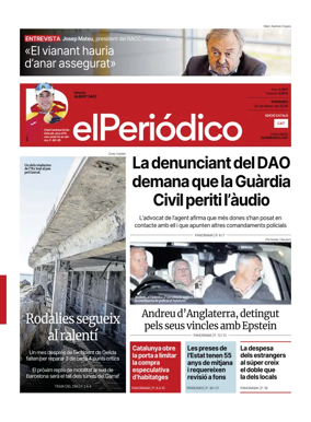 Cover of El Periodico - Catala