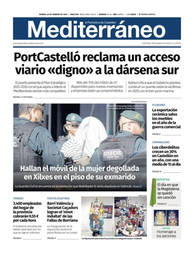Cover of El Periodico Mediterraneo