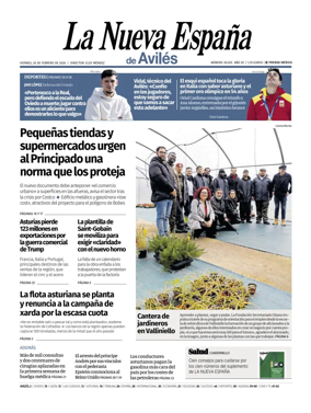 Cover of La Nueva Espana (Aviles)