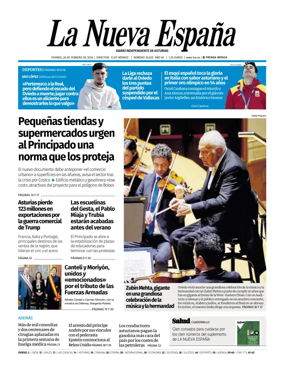 Cover of La Nueva Espana (Oviedo)