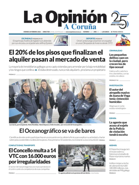 Cover of La Opinion de A Coruna