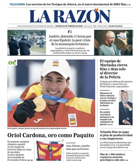 Cover of La Razon (1st Edition)