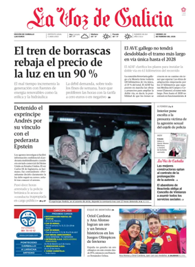 Cover of La Voz de Galicia (Carballo)