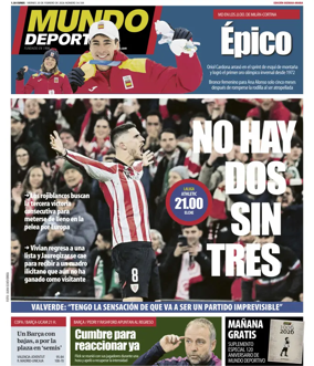 Cover of Mundo Deportivo (Bizkaia-Araba)