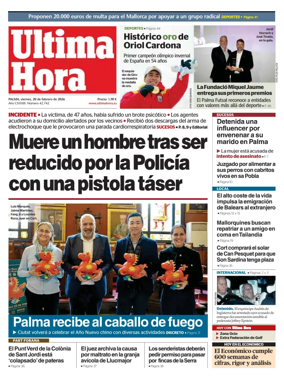 Cover of Ultima Hora
