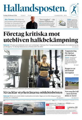 Cover of Hallandsposten