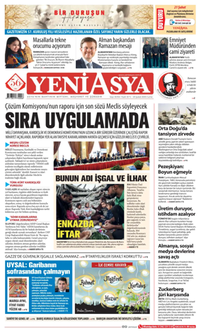 Cover of Yeni Asya