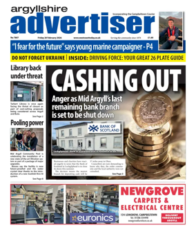Cover of Argyllshire Advertiser