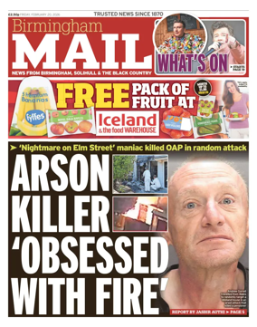 Cover of Birmingham Mail