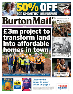 Cover of Burton Mail