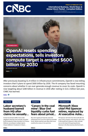 Cover of CNBC