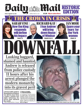 Cover of Daily Mail