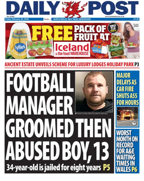 Cover of Daily Post (North Wales)