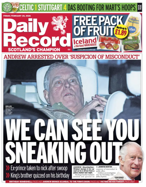 Cover of Daily Record