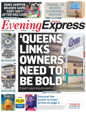 Cover of Evening Express