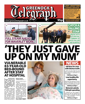 Cover of Greenock Telegraph