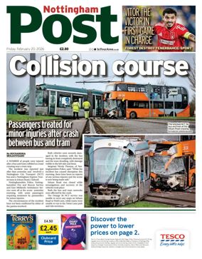 Cover of Nottingham Post