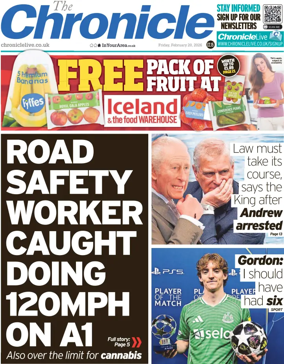 Cover of The Chronicle (UK)