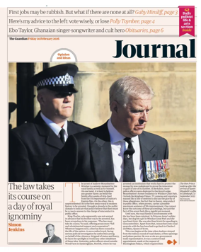 Cover of The Guardian e-paper Journal