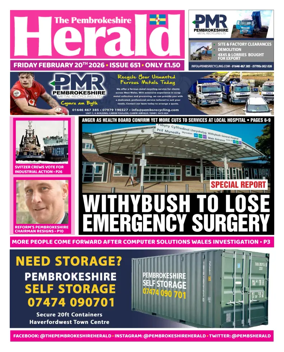 Cover of The Pembrokeshire Herald